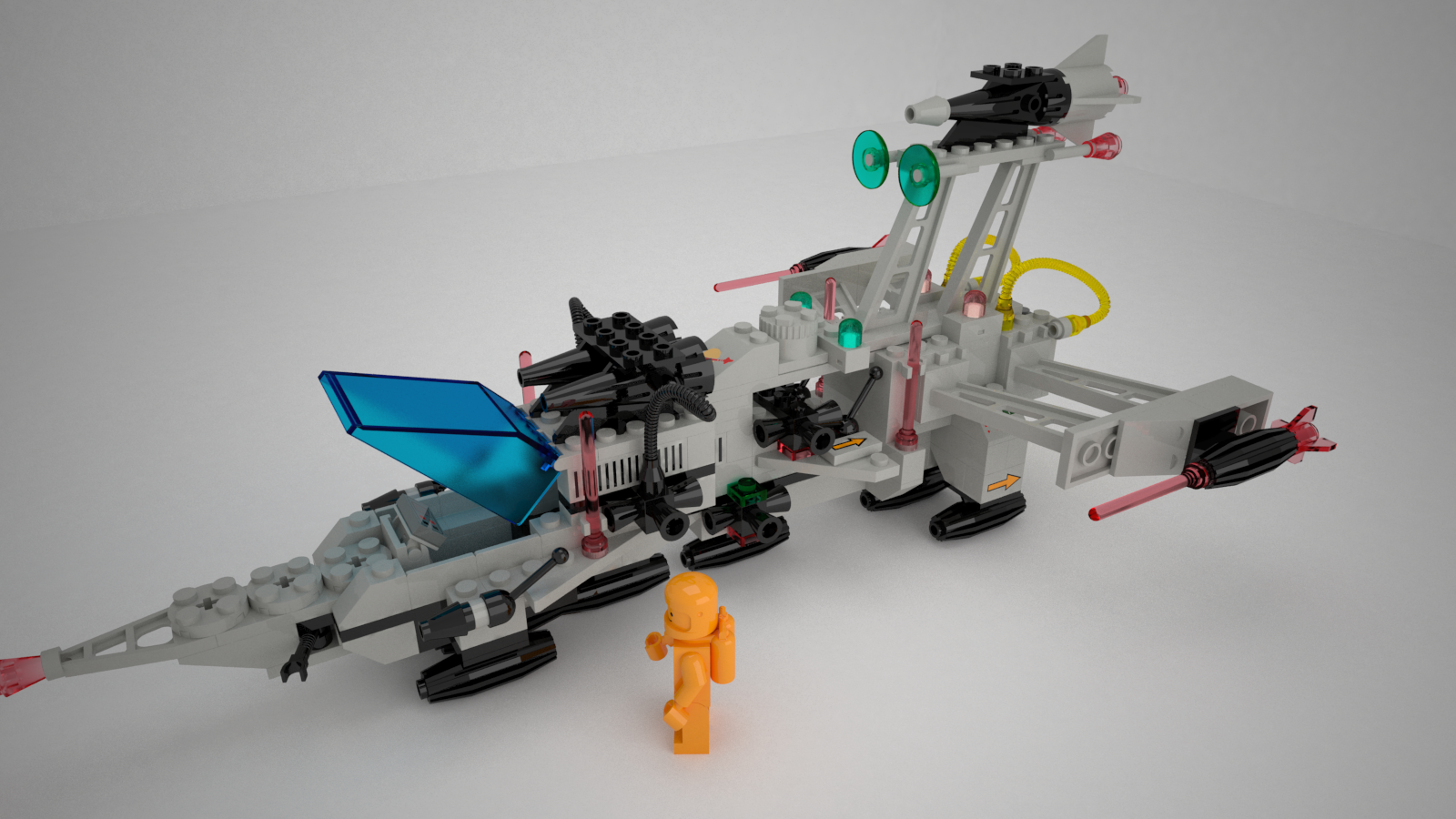 Lego set 6780玩具战机拼装模型