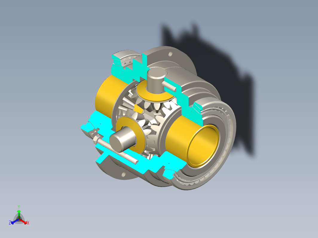 差速器 differential-17 STP