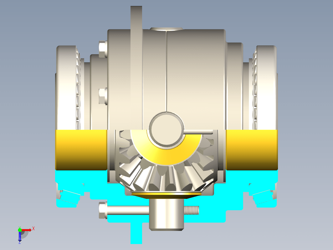 差速器 differential-17 STP