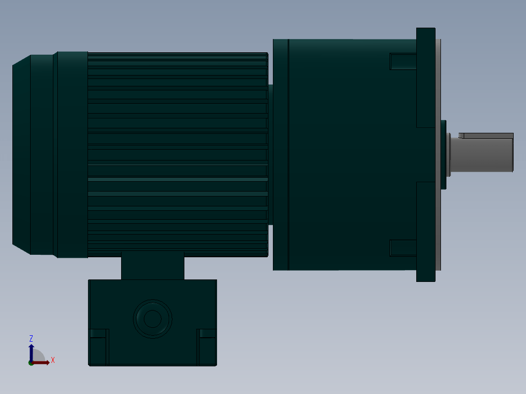 CV-22-200-15～90立式三相铝壳(刹车)马达减速机[CV-22-200-50-G2]