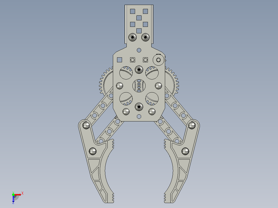 Claw Kit机械爪末端夹爪结构