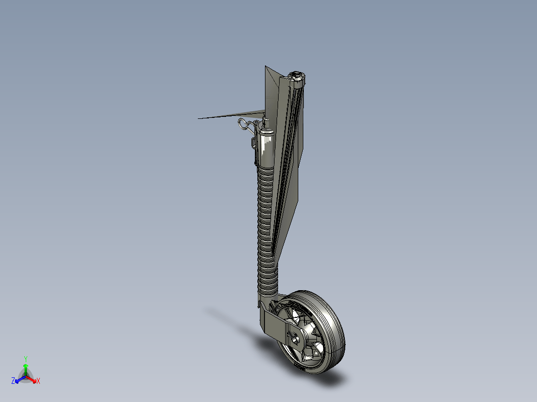 导轮 48 Ø，300 KG，带防滑装置