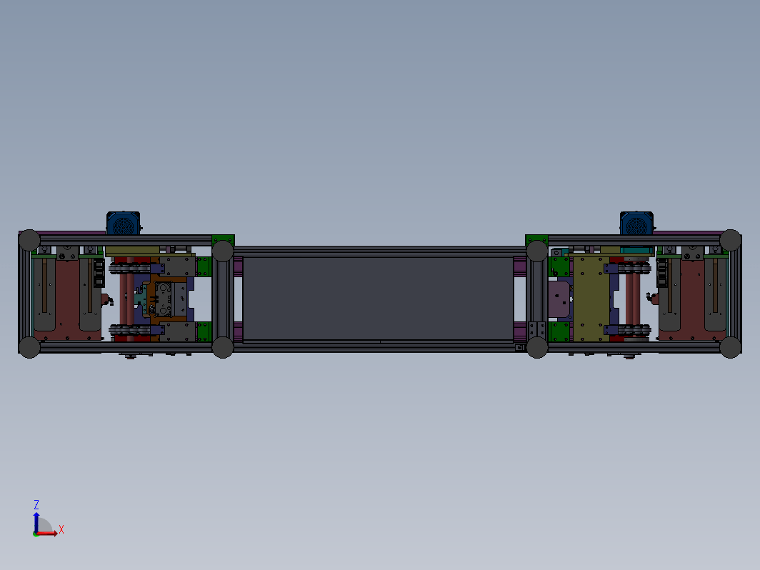 双层倍速链流水线（超详细的设计3D模型+工程图）