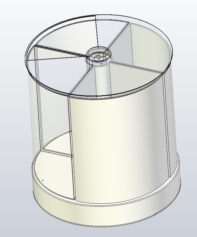 家用智能垃圾桶结构设计三维UG10.0带参+CAD+说明书