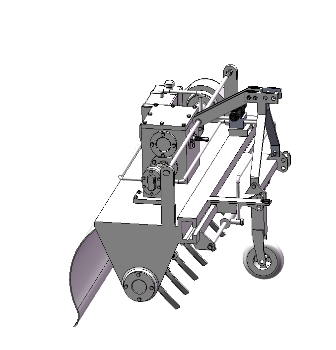 果园除草机器人三维SW2020带参+CAD+说明书