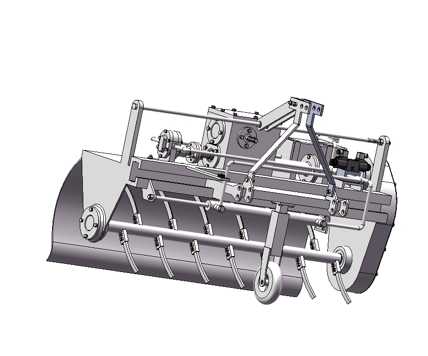 果园除草机器人三维SW2020带参+CAD+说明书