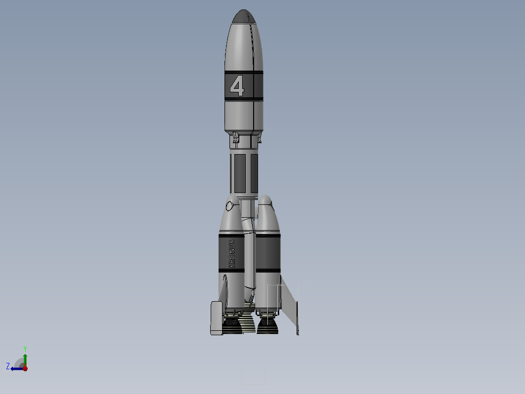 ESA Rocket KRONUS4简易火箭