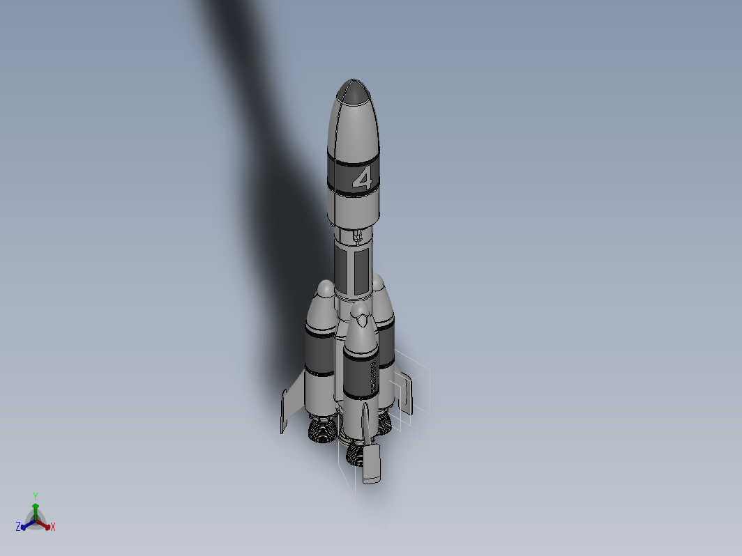 ESA Rocket KRONUS4简易火箭