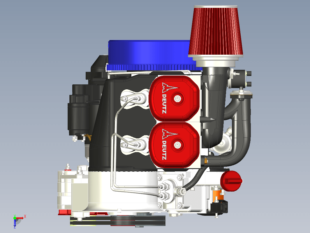 Deutz F2L511柴油发动机