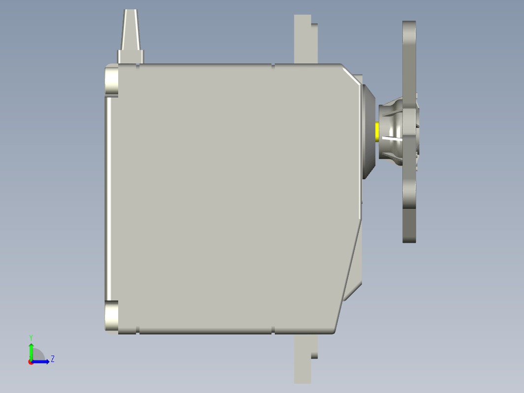 舵机  futaba-s3051-hv-high-voltage-servo CREO STP STL