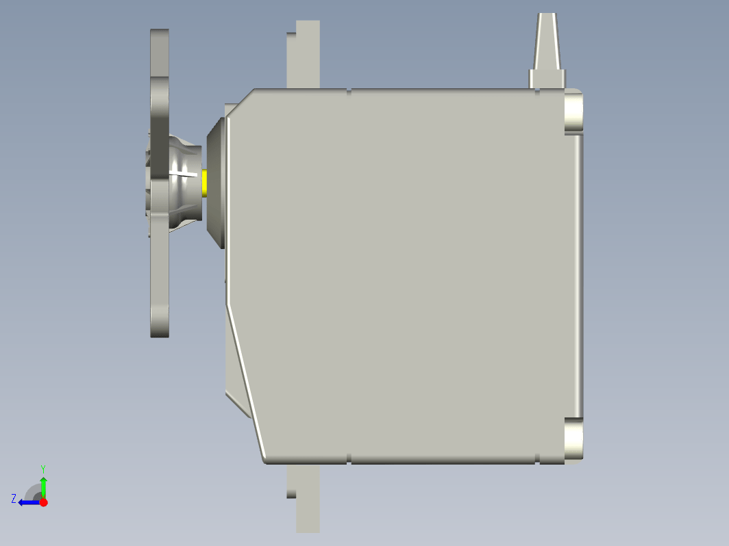 舵机  futaba-s3051-hv-high-voltage-servo CREO STP STL