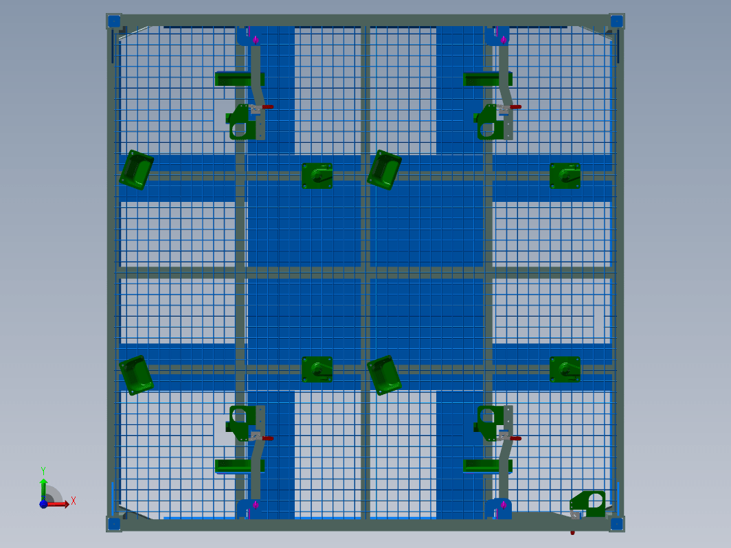 某汽车前后桥物流器具