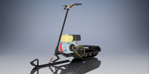 Mini Snow Bike雪地摩托车缩略图