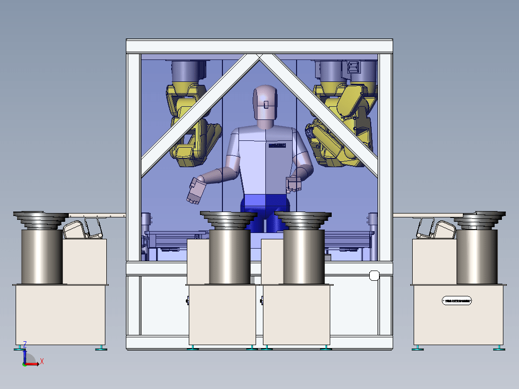 01月-Robotic Cell环形组装线sw18