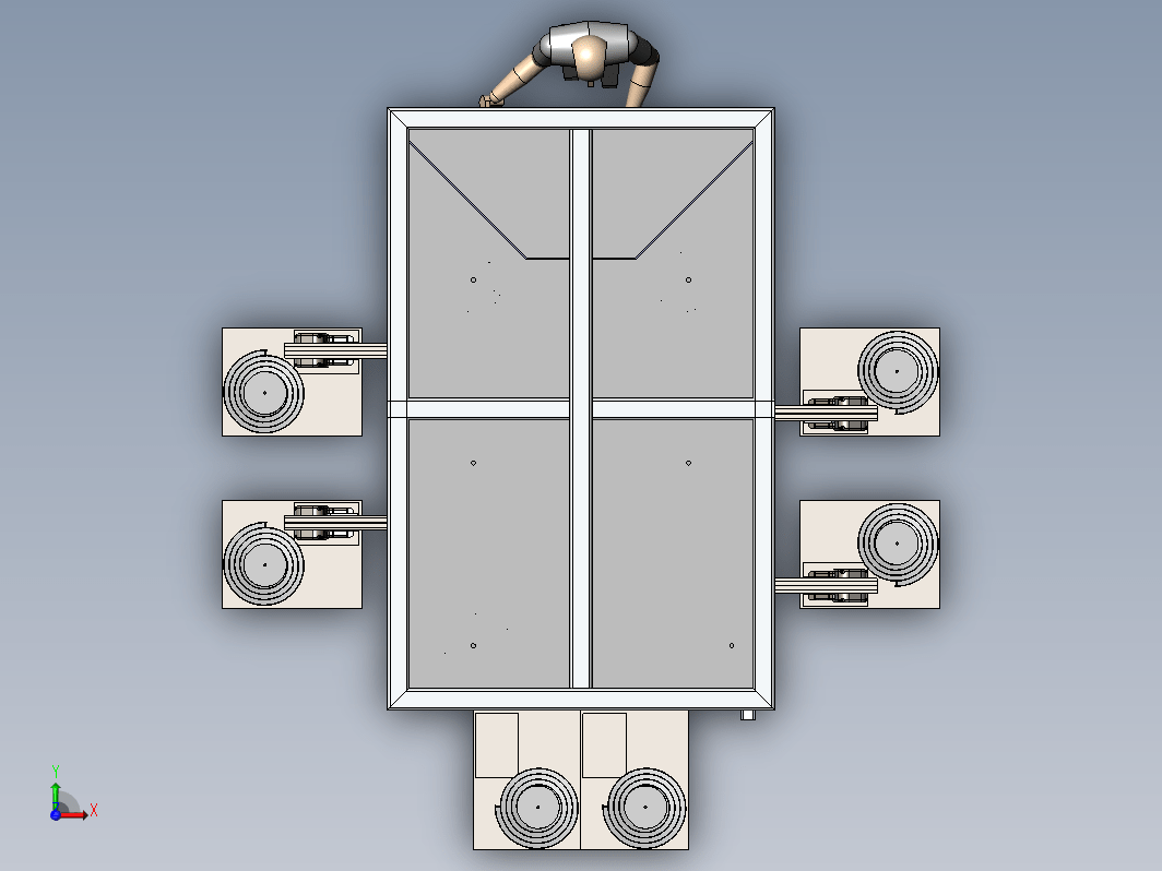 01月-Robotic Cell环形组装线sw18