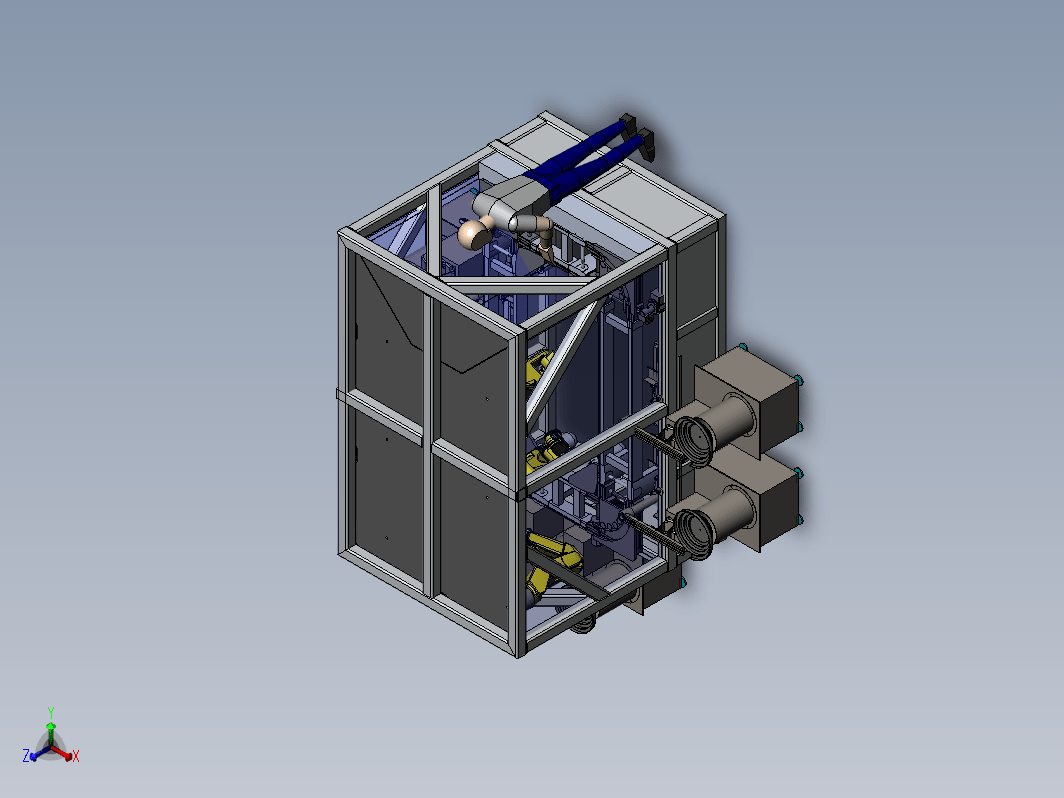 01月-Robotic Cell环形组装线sw18