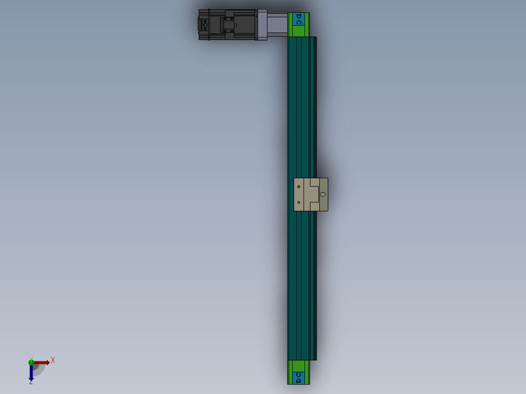 铝型材滑台工作台DC45A-TB-EG（100-4000mm）