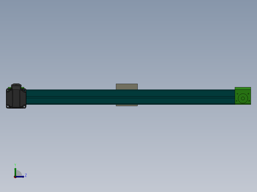 铝型材滑台工作台DC45A-TB-EG（100-4000mm）