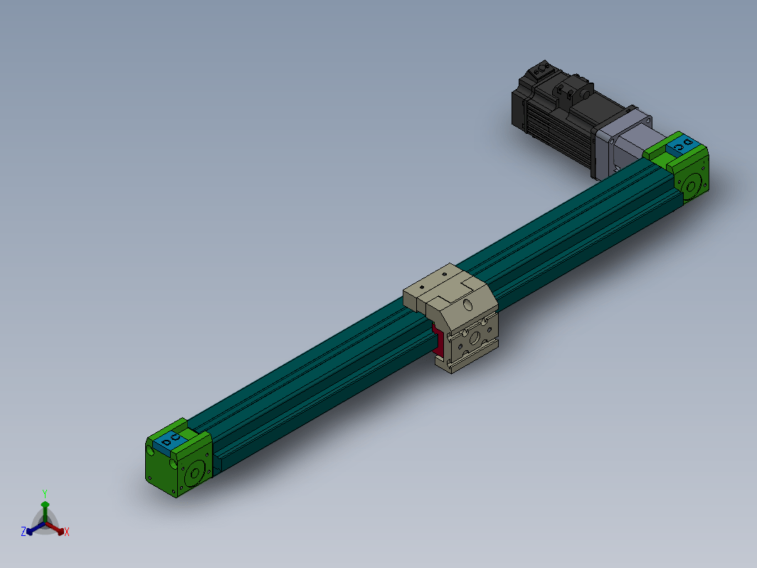 铝型材滑台工作台DC45A-TB-EG（100-4000mm）