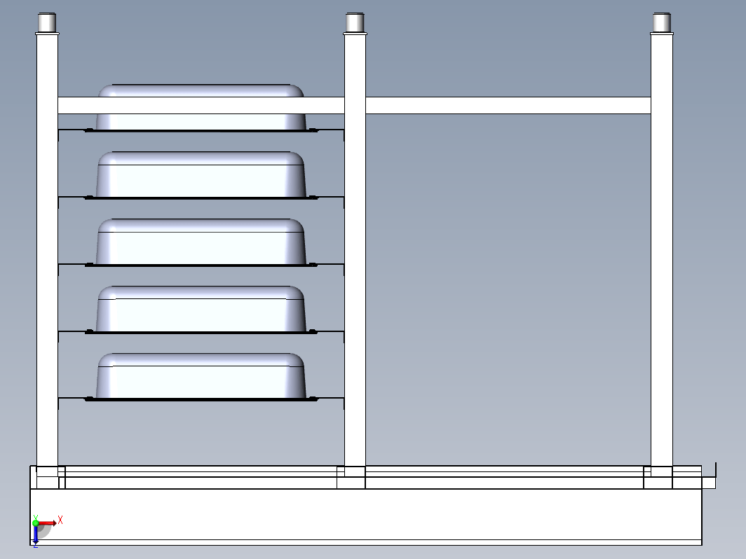 工程款洁碟台带收纳筐1200X700