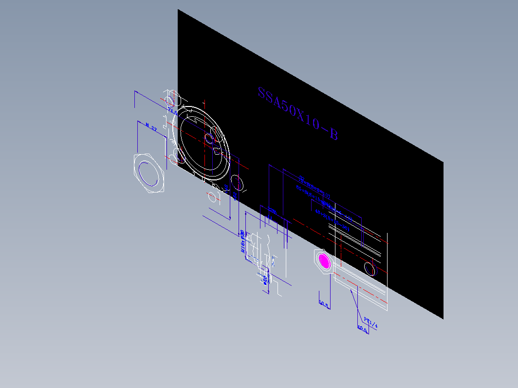 SDA气缸 83-SSA-50-BZW