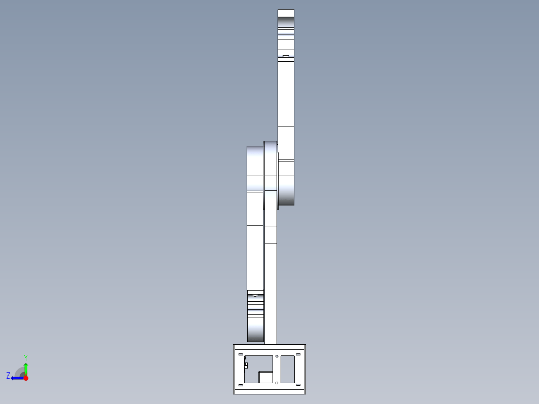 三连杆无动力臂机器人与无源握器