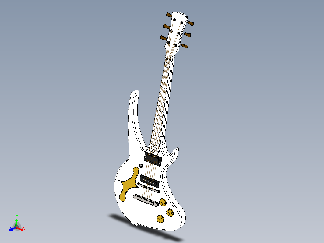 Guitar电吉他模型