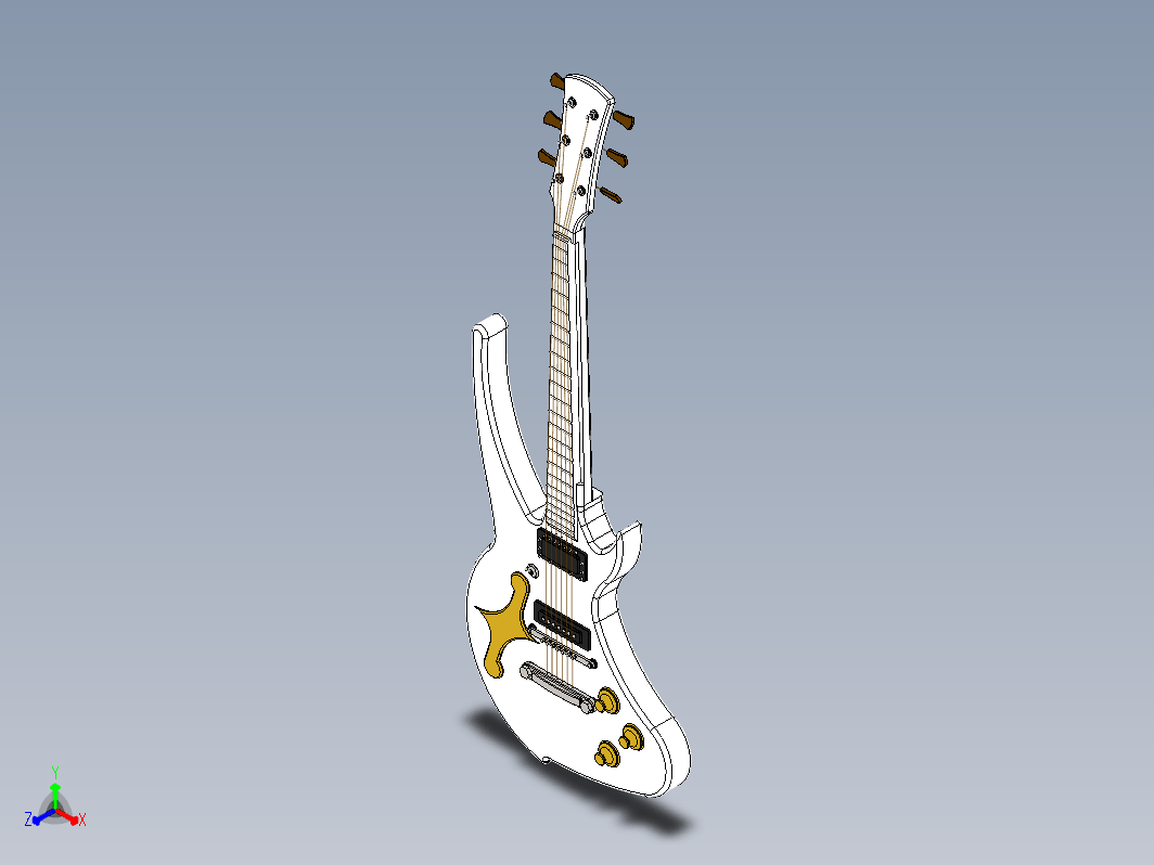 Guitar电吉他模型