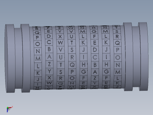 cryptex 8转轮密码