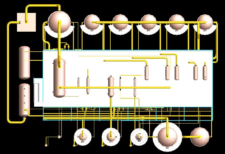 年产22万吨煤制乙二醇项目设计+CAD+说明书