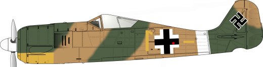 标志性的FW-190A3飞机缩略图