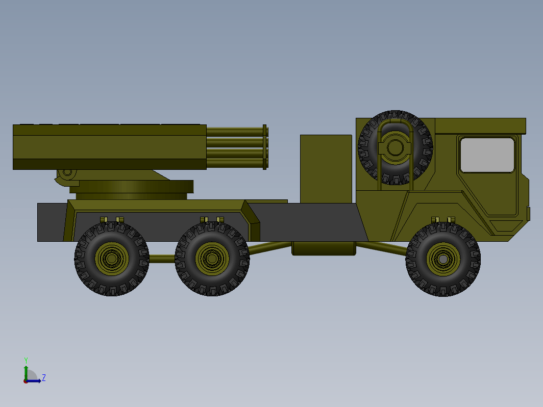 MRLS-Lars 2火箭炮