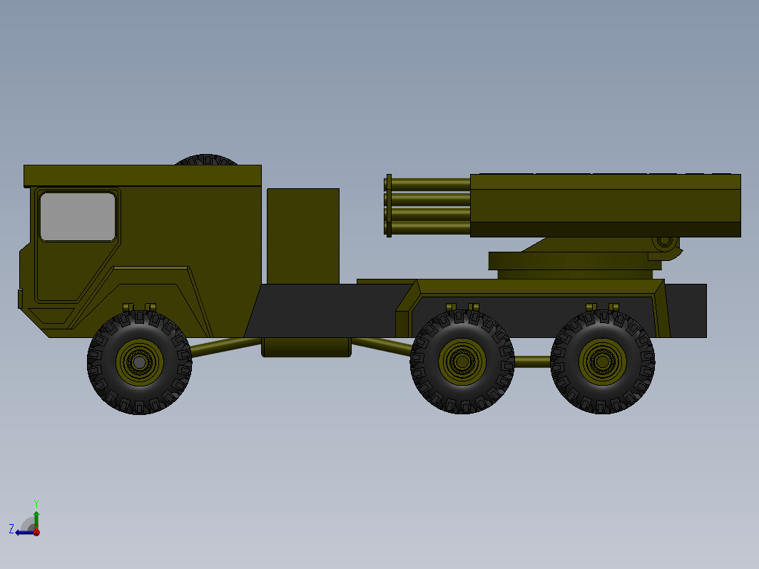 MRLS-Lars 2火箭炮