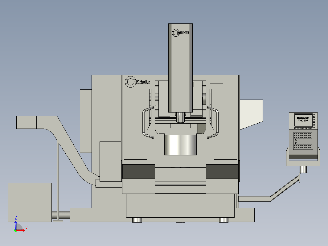 简易Hermle C600大型数控机床