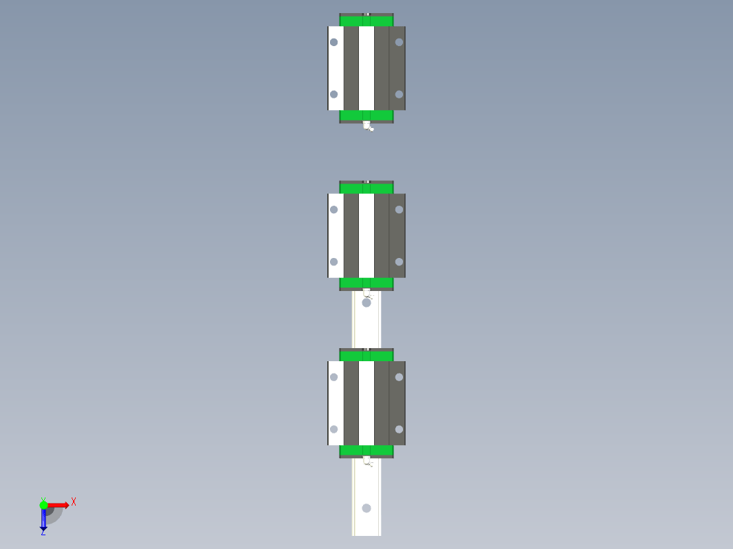 HGW-CC╱HGW-HC 滚珠式线性滑轨╱直线导轨[HGW45HC3R400Z0CI]