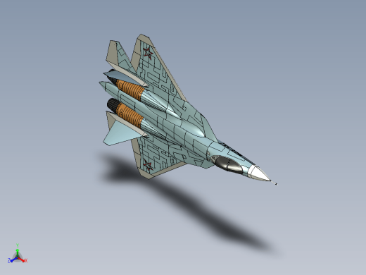 Sukhoi Su-57苏57战斗机缩略图