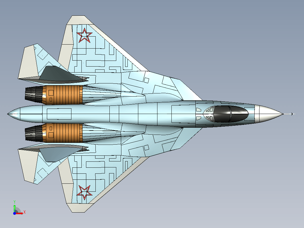 Sukhoi Su-57苏57战斗机