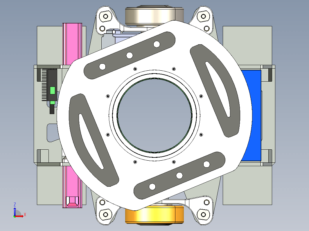 仓储物流小车 举升式agv小车 三维模型3D图纸Solidworks设计