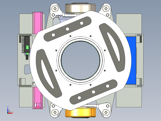 仓储物流小车 举升式agv小车 三维模型3D图纸Solidworks设计缩略图