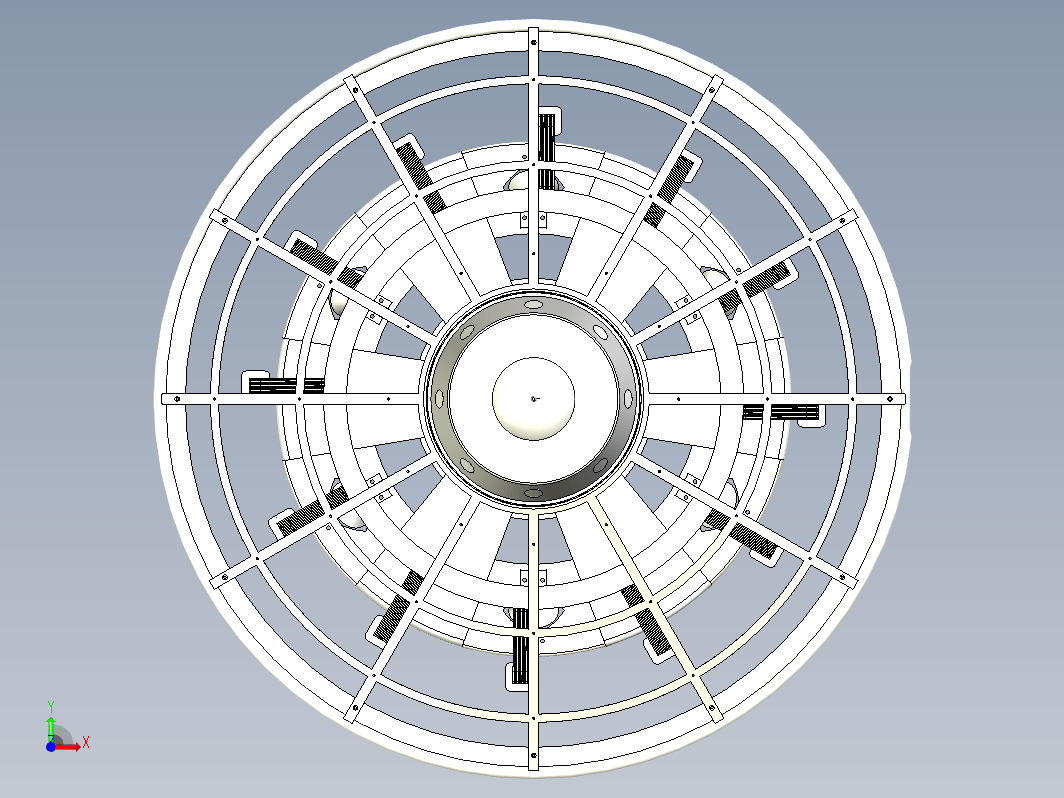 航天器简易模型结构