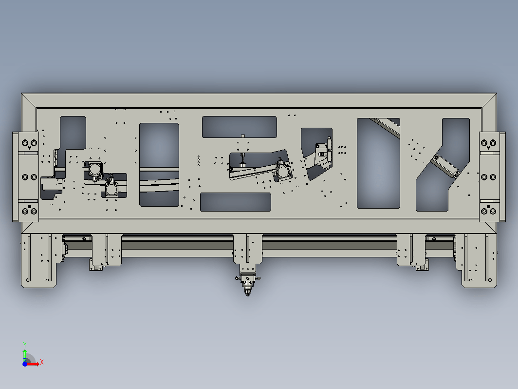 车门右侧围焊接夹具