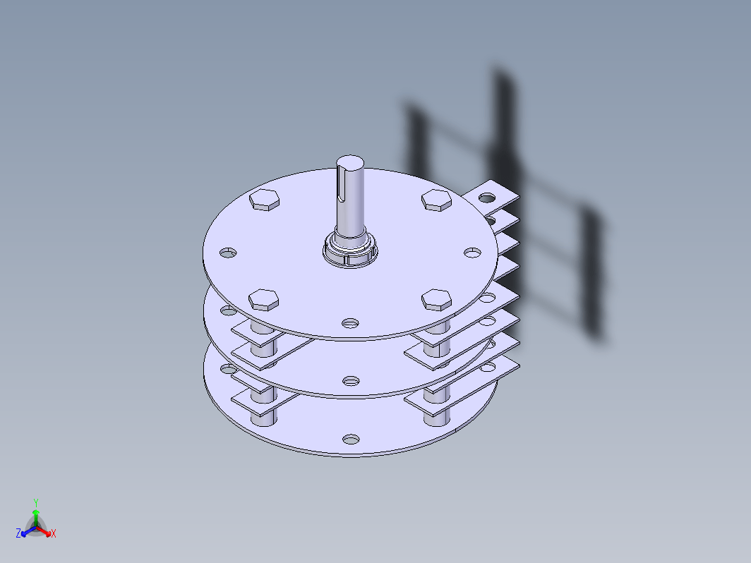 锤片式饲料粉碎机(课程设计)3D模型