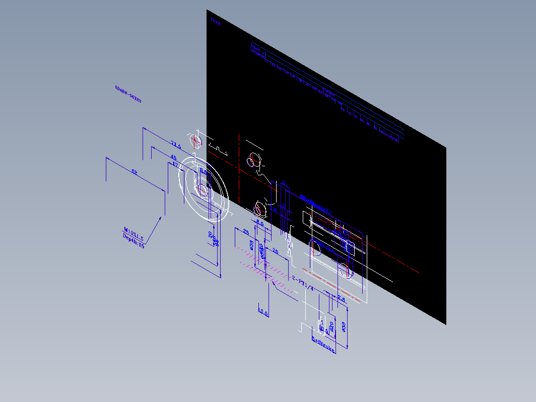 SDA气缸 83-SDAD-50-SN