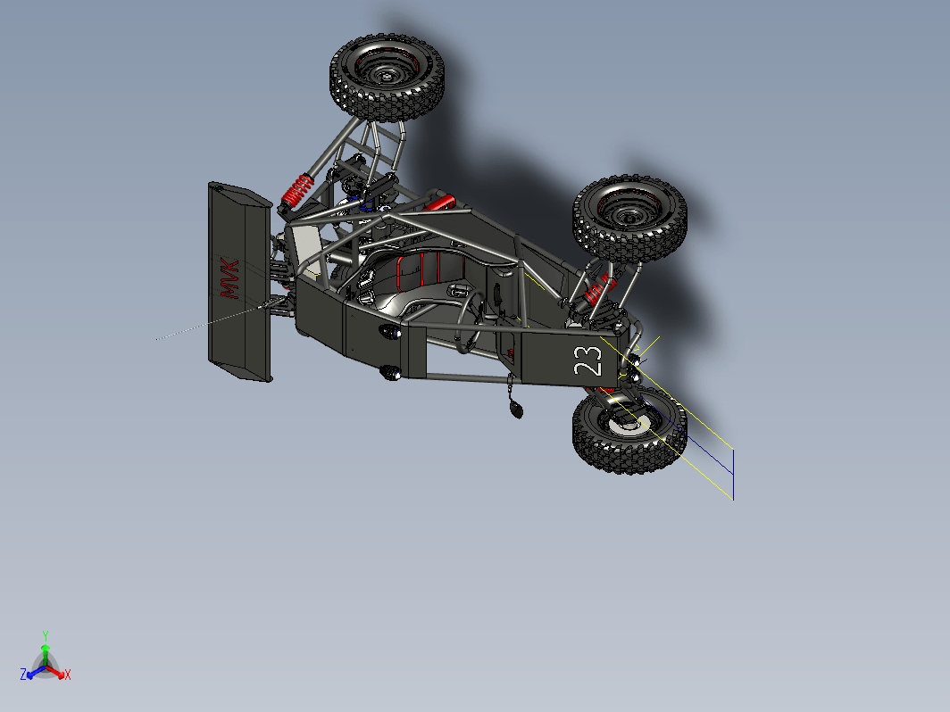 SIMPLE KART越野钢管车