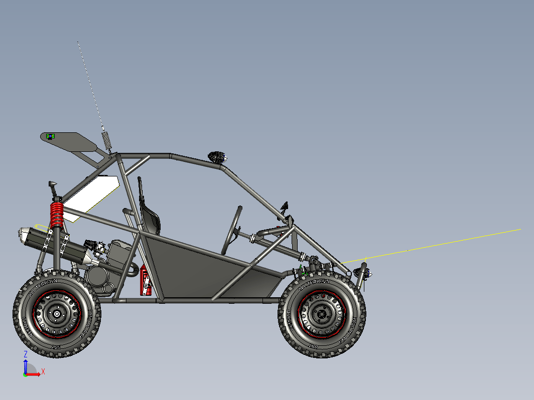 SIMPLE KART越野钢管车