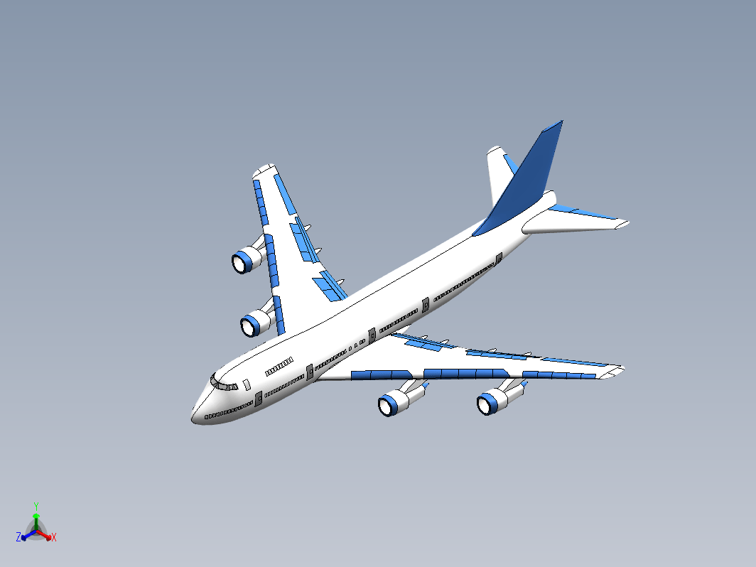 波音747-200飞机