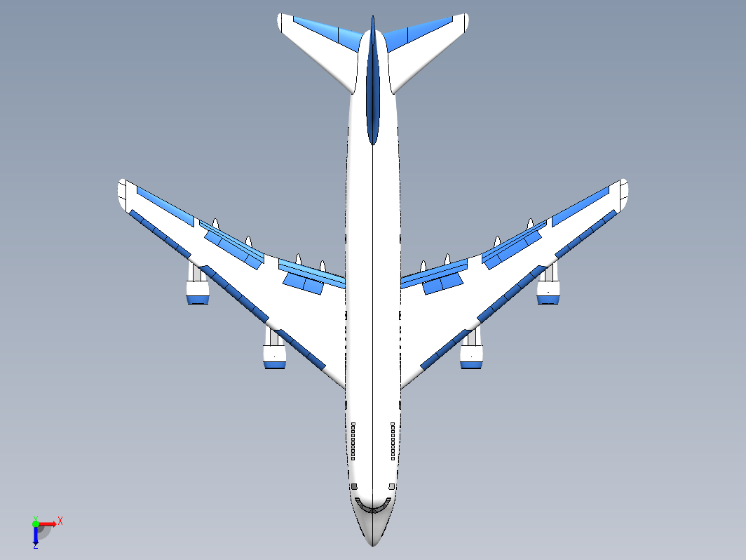 波音747-200飞机