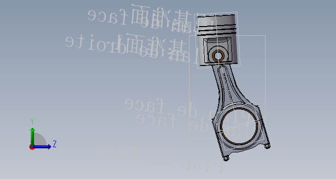 活塞连杆机构SW模型