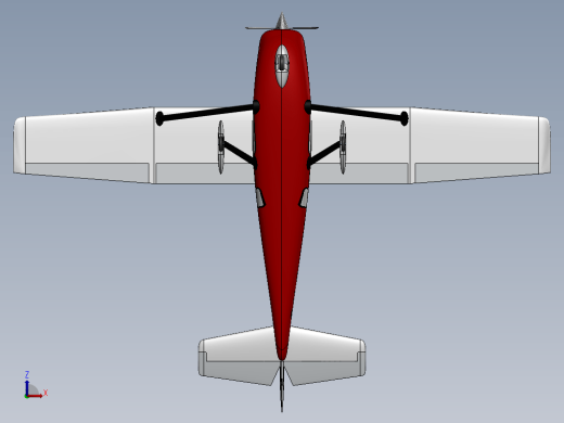 cessna 172 skyhawk小型私人飞机缩略图