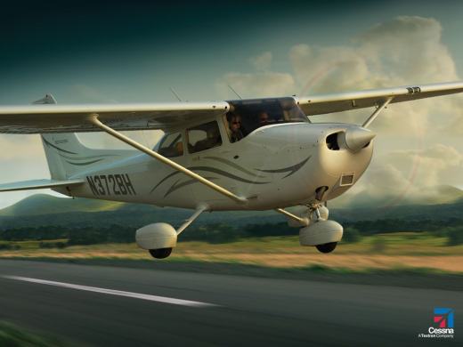 cessna 172 skyhawk小型私人飞机缩略图